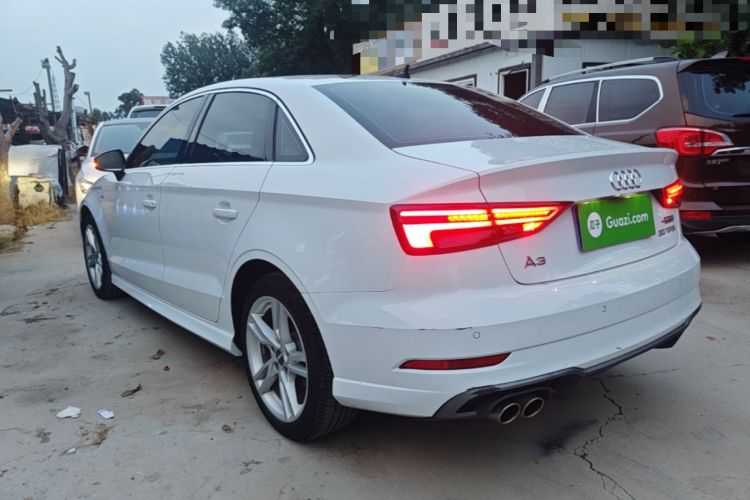 Used Audi A3 2020 Limousine 35 TFSI Fashion Edition China VI Emission Standard Rear Left 45 Deg