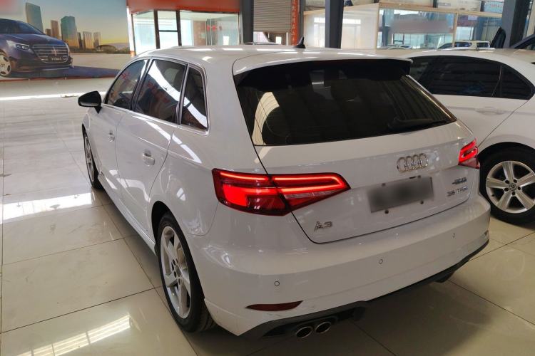 Used Audi A3 2020 Sportback 35 TFSI Fashion Edition China VI Emission Standard Rear Left 45 Deg