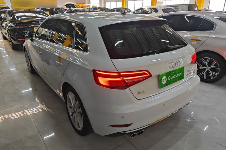 Used Audi A3 2020 Restyled Sportback 35 TFSI Entry-Level China VI Emission Standard Rear Left 45 Deg