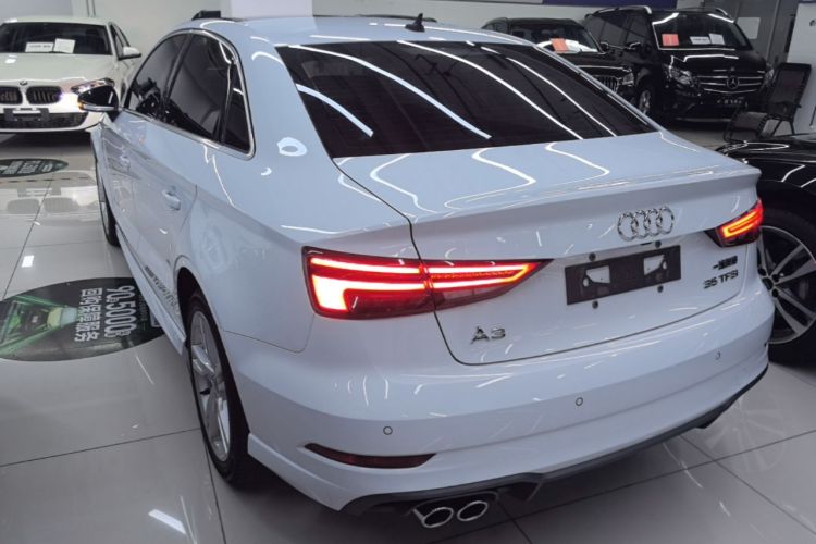 Used Audi A3 2020 Limousine 35 TFSI Fashion Edition China VI Emission Standard Rear Left 45 Deg