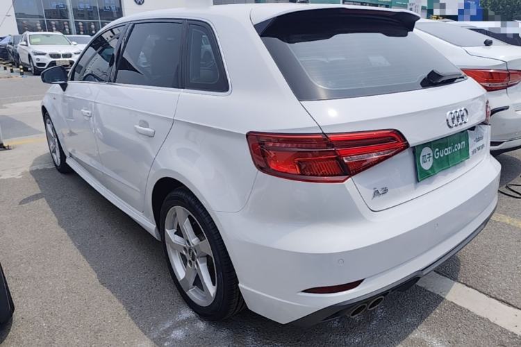 Used Audi A3 2020 Sportback 35 TFSI Fashion Edition China VI Emission Standard Rear Left 45 Deg