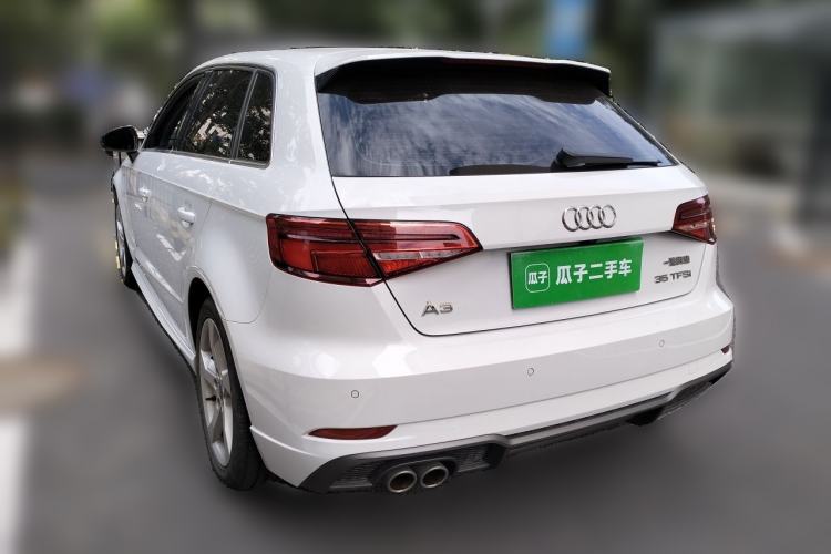 Used Audi A3 2020 Sportback 35 TFSI Fashion Edition China VI Emission Standard Rear Left 45 Deg