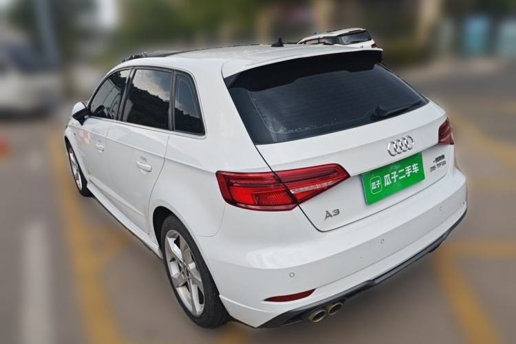 Used Audi A3 2020 Sportback 35 TFSI Fashion Edition China VI Emission Standard Rear Left 45 Deg