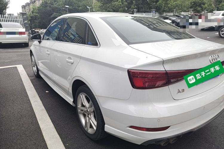 Used Audi A3 2020 Limousine 35 TFSI Fashion Edition China VI Emission Standard Rear Left 45 Deg