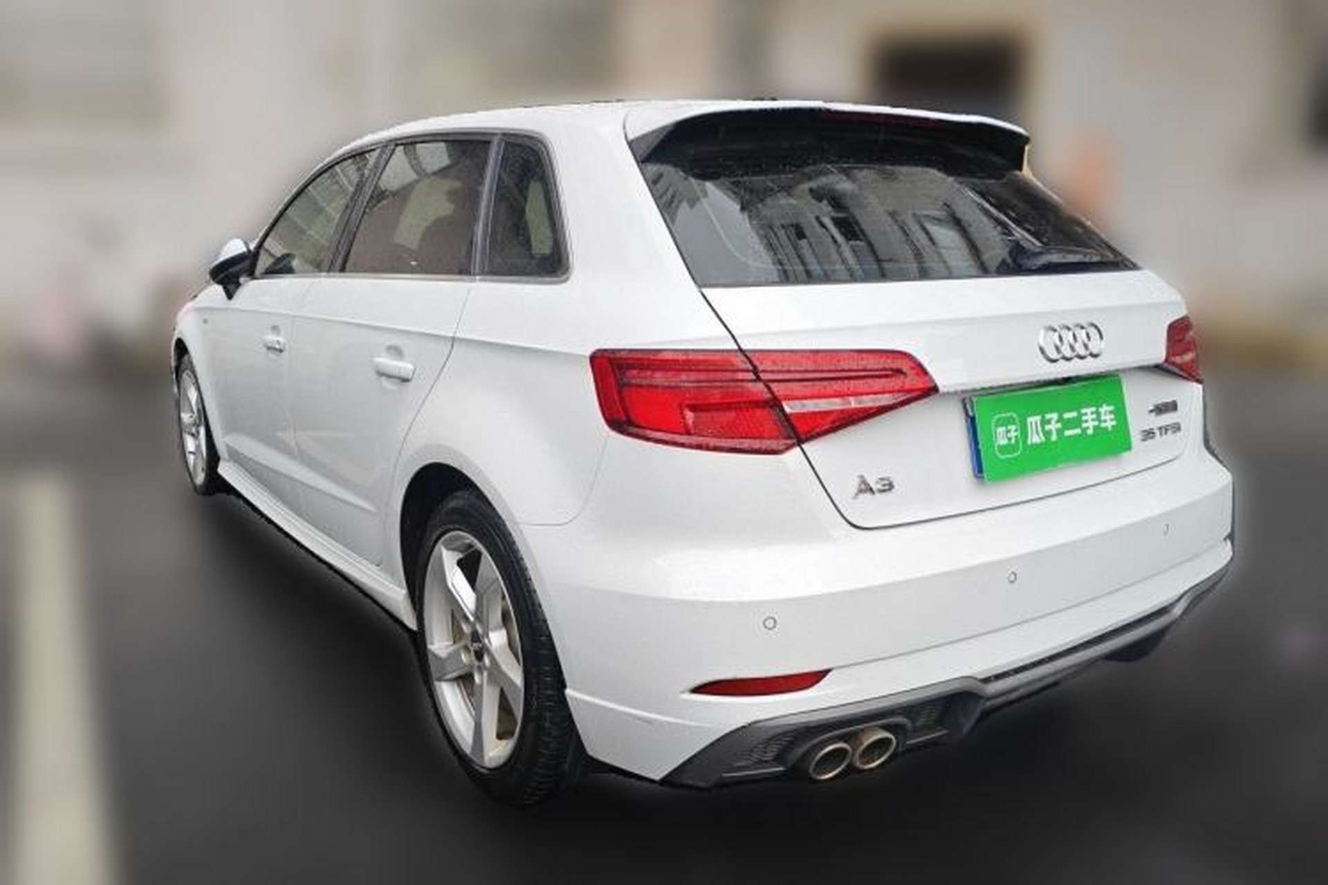 Used Audi A3 2020 Sportback 35 TFSI Fashion Edition China VI Emission Standard Rear Left 45 Deg
