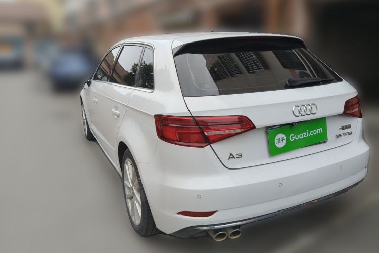 Used Audi A3 2020 Restyled Sportback 35 TFSI Entry-Level China VI Emission Standard Rear Left 45 Deg