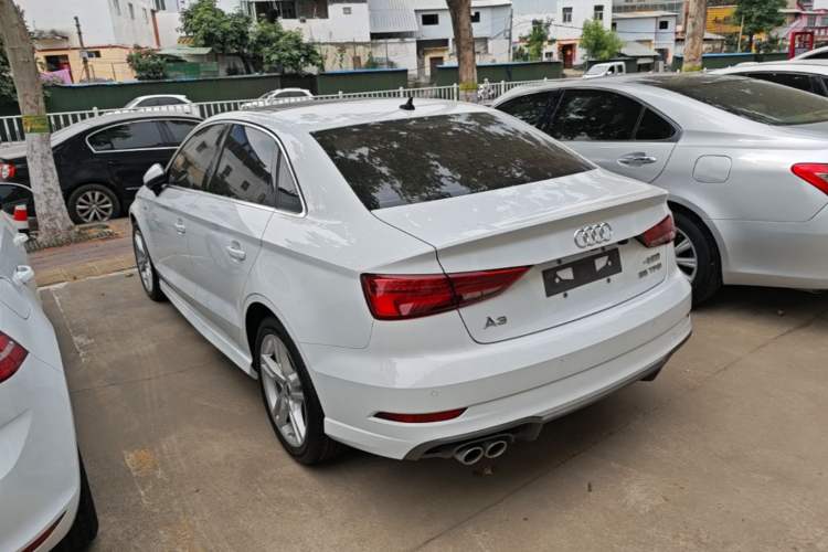 Used Audi A3 2020 Limousine 35 TFSI Fashion Edition China VI Emission Standard Rear Left 45 Deg