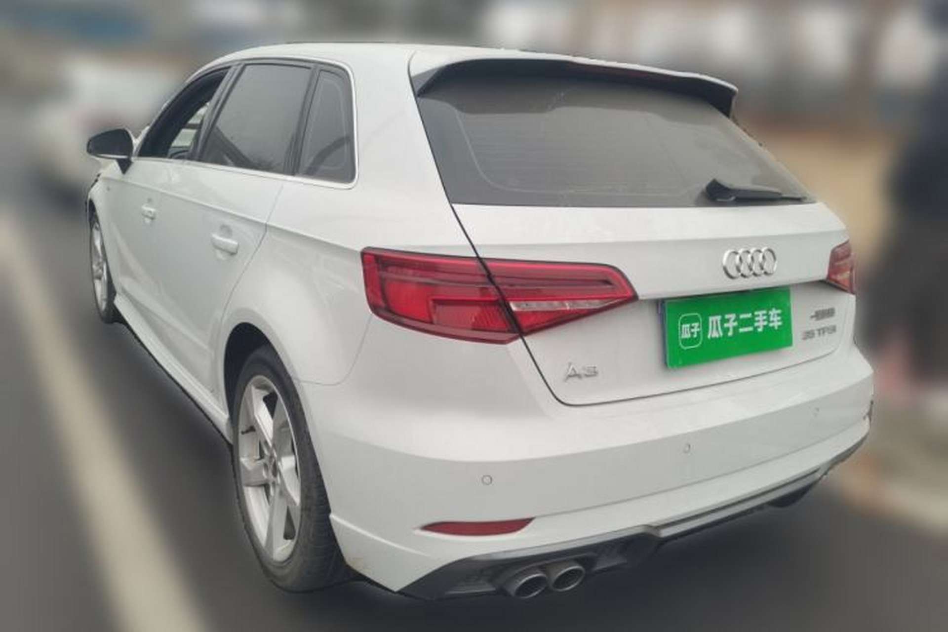 Used Audi A3 2020 Sportback 35 TFSI Fashion Edition China VI Emission Standard Rear Left 45 Deg