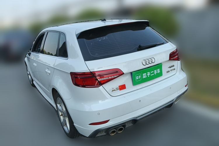 Used Audi A3 2020 Sportback 35 TFSI Fashion Edition China VI Emission Standard Rear Left 45 Deg