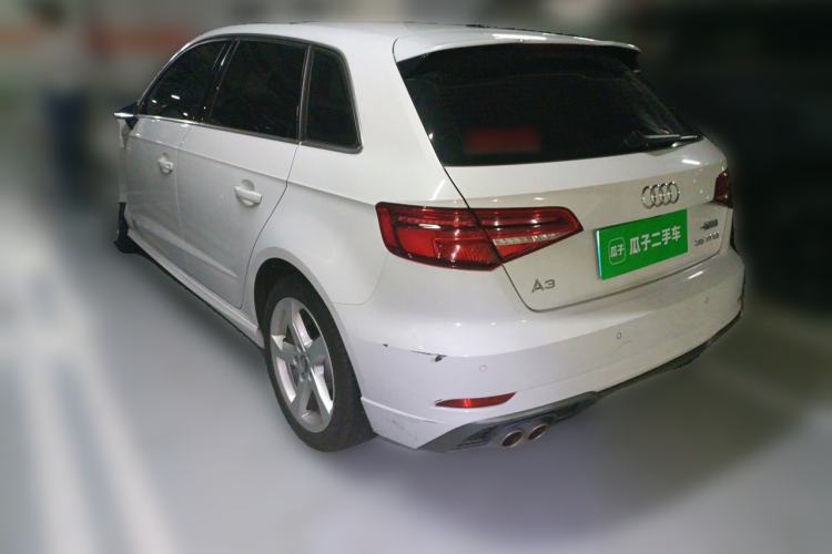 Used Audi A3 2020 Sportback 35 TFSI Fashion Edition China VI Emission Standard Rear Left 45 Deg