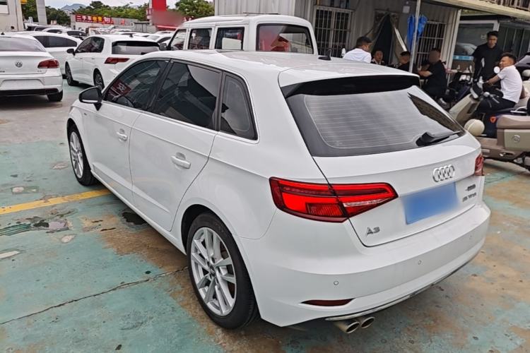 Used Audi A3 2020 Restyled Sportback 35 TFSI Entry-Level China VI Emission Standard Rear Left 45 Deg