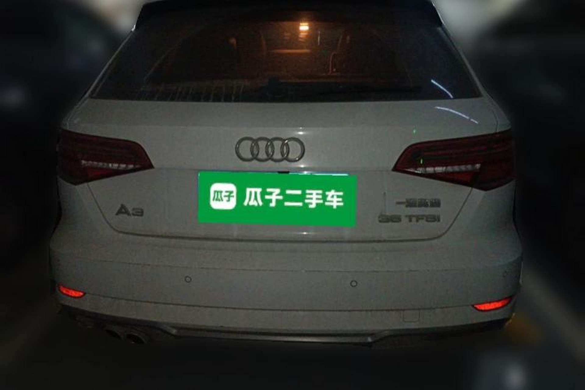 Used Audi A3 2020 Sportback 35 TFSI Fashion Edition China VI Emission Standard Rear