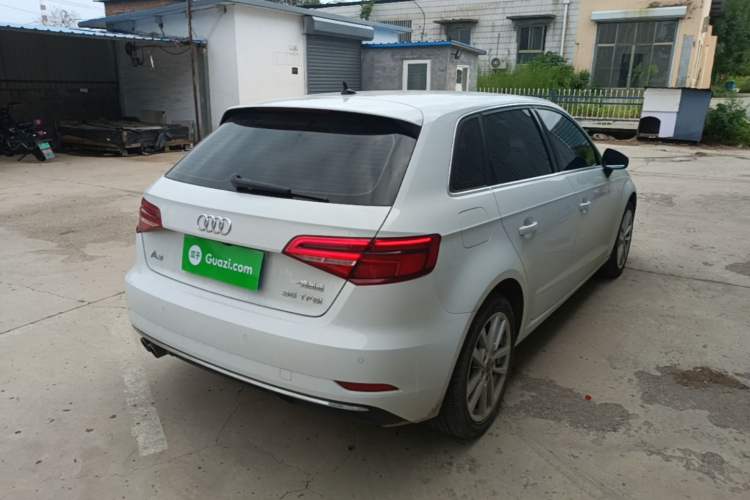 Used Audi A3 2020 Sportback 35 TFSI Ambition China VI Rear Right 45 Deg