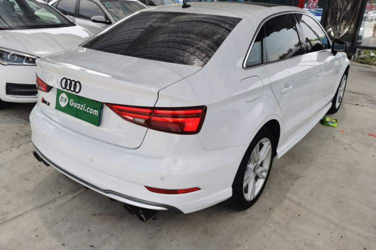 Used Audi A3 2020 Limousine 35 TFSI Fashion Edition China VI Emission Standard Rear Right 45 Deg