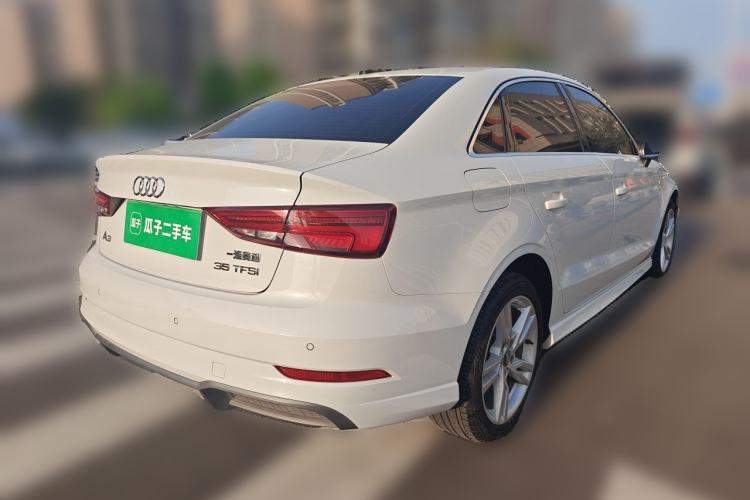 Used Audi A3 2020 Limousine 35 TFSI Fashion Edition China VI Emission Standard Rear Right 45 Deg