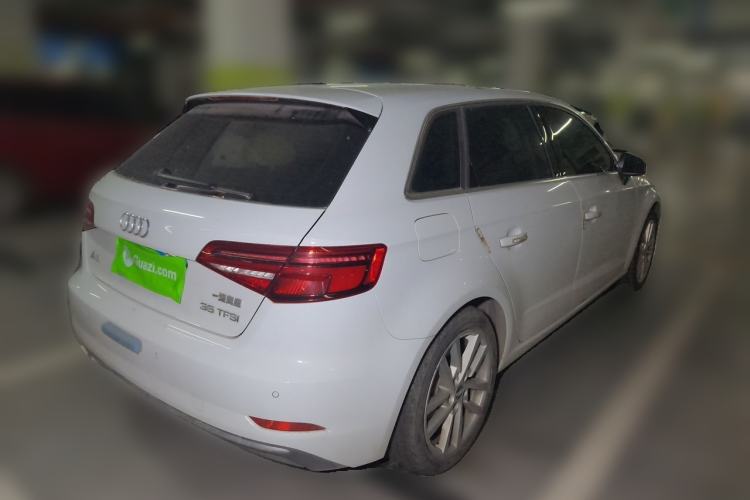 Used Audi A3 2020 Sportback 35 TFSI Ambition China VI Rear Right 45 Deg