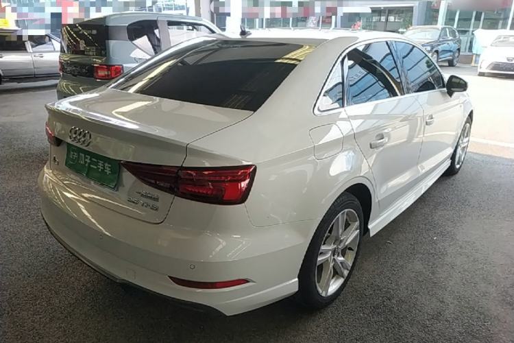 Used Audi A3 2020 Limousine 35 TFSI Fashion Edition China VI Emission Standard Rear Right 45 Deg