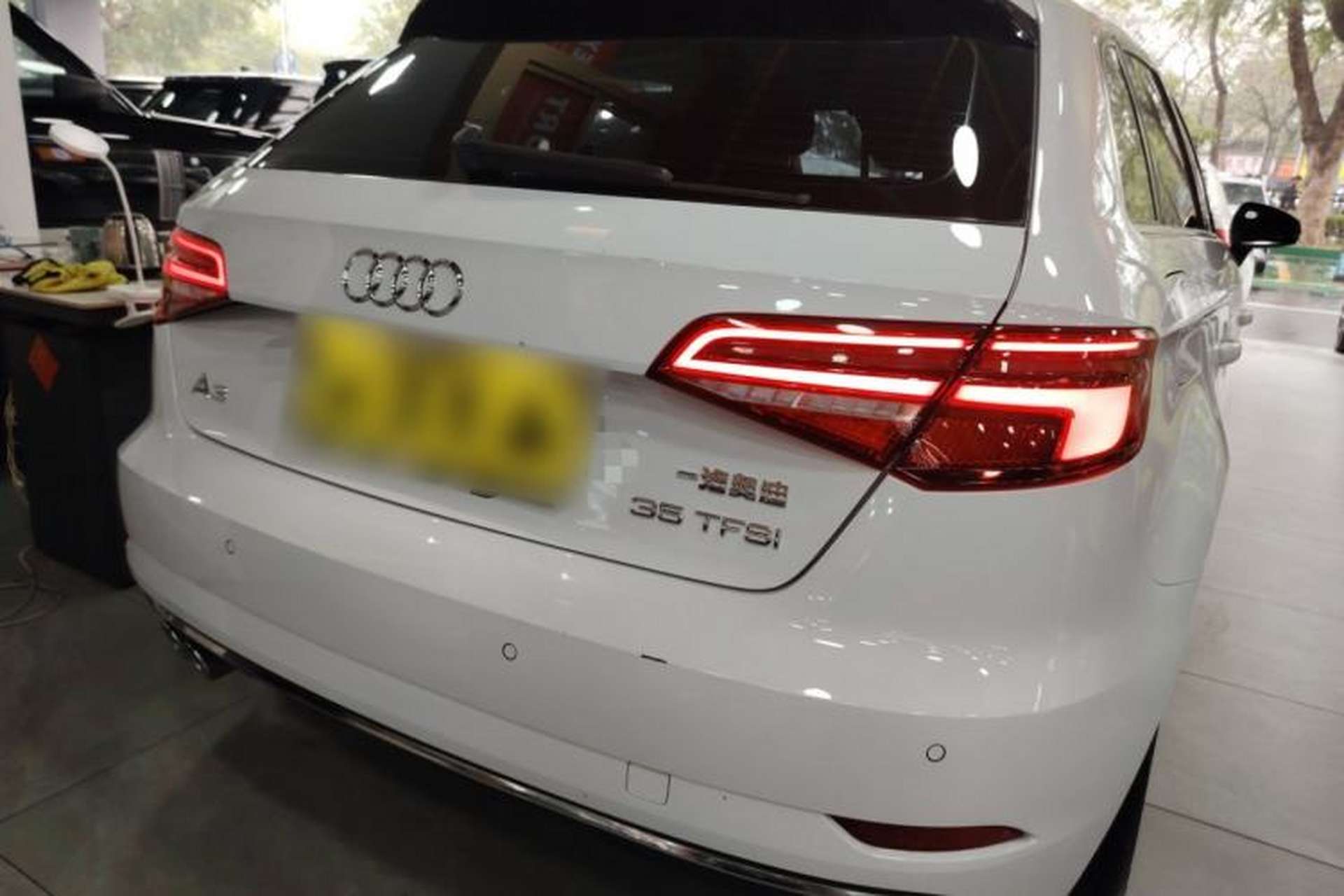 Used Audi A3 2020 Restyled Sportback 35 TFSI Entry-Level China VI Emission Standard Rear Right 45 Deg