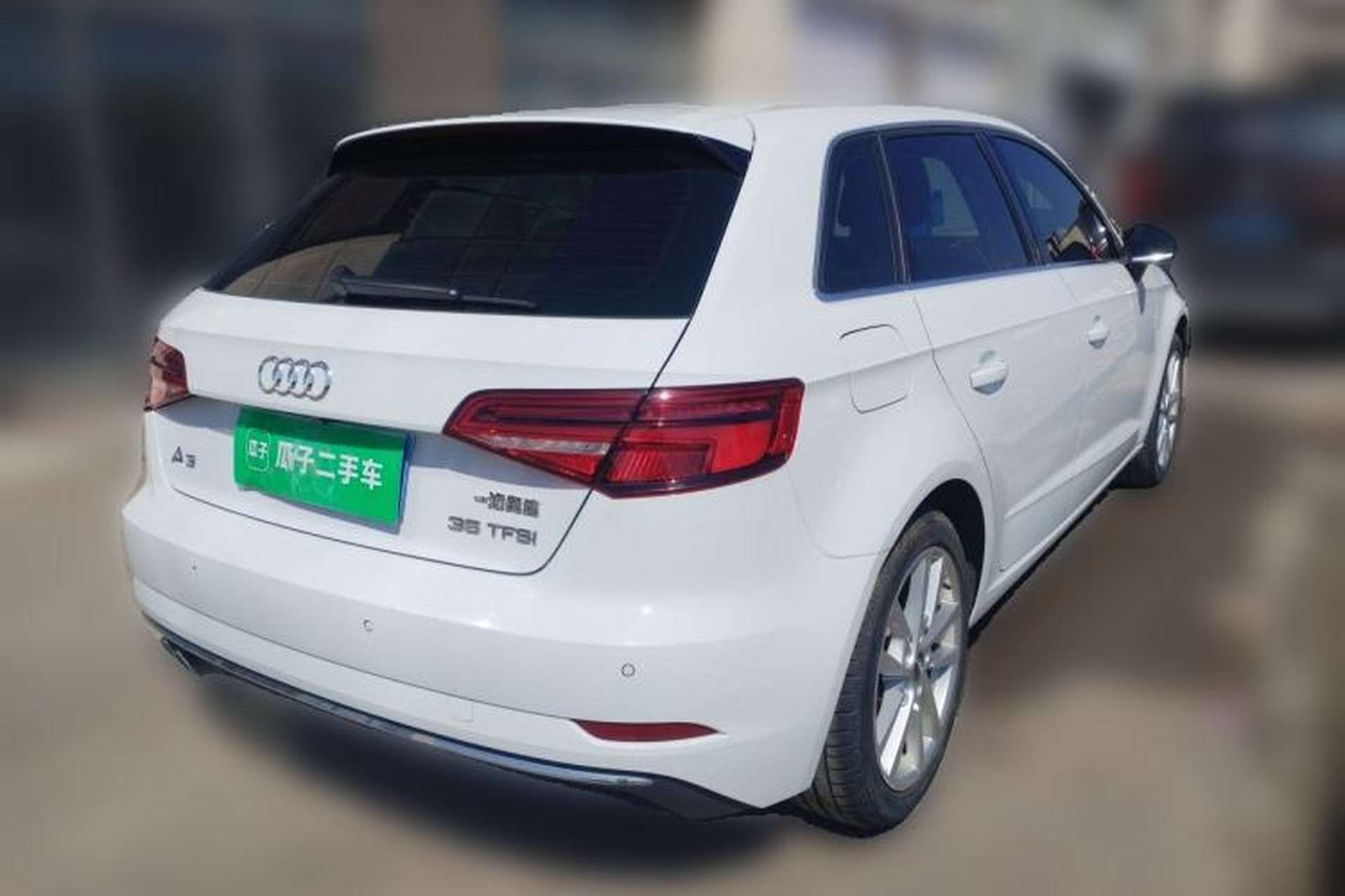 Used Audi A3 2020 Restyled Sportback 35 TFSI Entry-Level China VI Emission Standard Rear Right 45 Deg