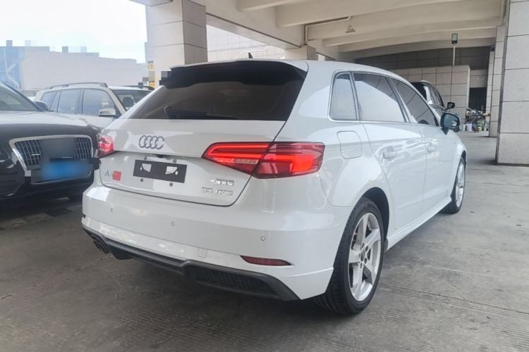 Used Audi A3 2020 Sportback 35 TFSI Fashion Edition China VI Emission Standard Rear Right 45 Deg