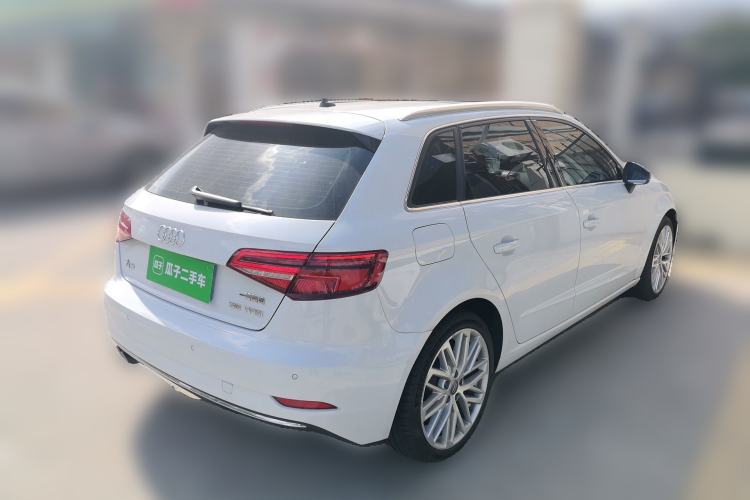 Used Audi A3 2020 Sportback 35 TFSI Style Edition China VI Emission Standard Rear Right 45 Deg