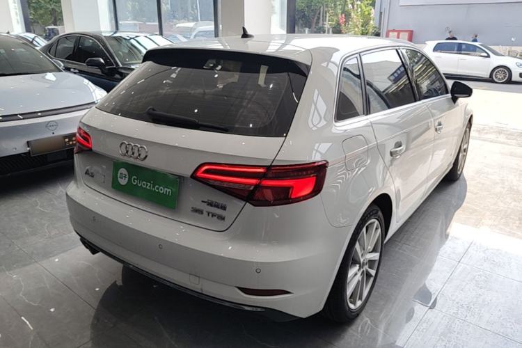Used Audi A3 2020 Restyled Sportback 35 TFSI Entry-Level China VI Emission Standard Rear Right 45 Deg