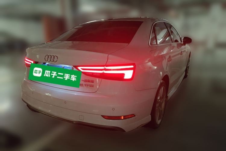 Used Audi A3 2020 Limousine 35 TFSI Fashion Edition China VI Emission Standard Rear Right 45 Deg