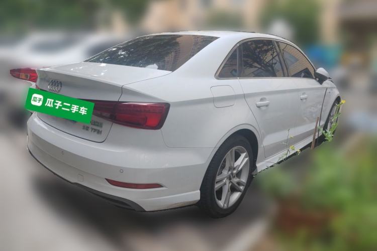 Used Audi A3 2020 Limousine 35 TFSI Fashion Edition China VI Emission Standard Rear Right 45 Deg