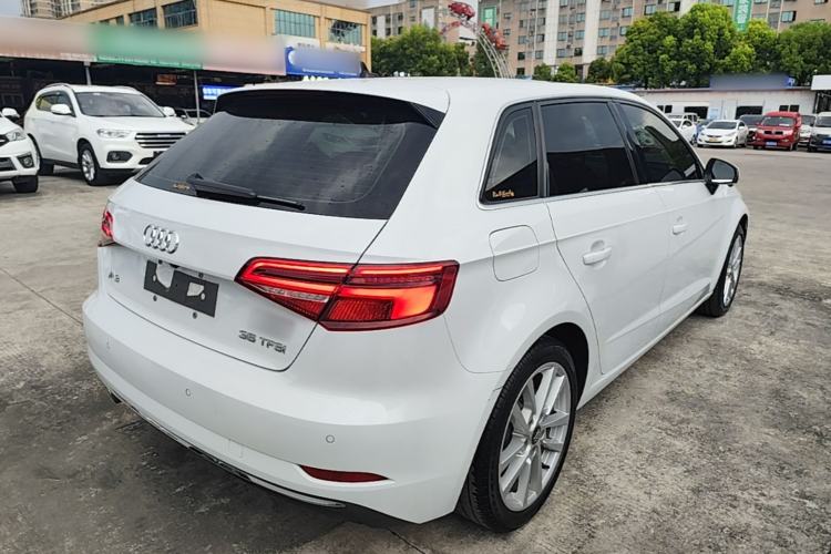 Used Audi A3 2020 Restyled Sportback 35 TFSI Entry-Level China VI Emission Standard Rear Right 45 Deg