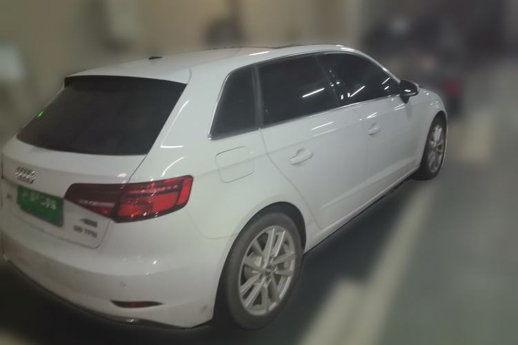 Used Audi A3 2020 Restyled Sportback 35 TFSI Entry-Level China VI Emission Standard Rear Right 45 Deg