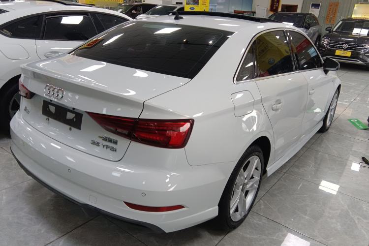 Used Audi A3 2020 Limousine 35 TFSI Fashion Edition China VI Emission Standard Rear Right 45 Deg