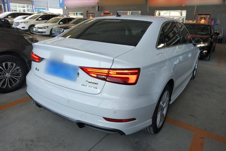 Used Audi A3 2020 Limousine 35 TFSI Fashion Edition China VI Emission Standard Rear Right 45 Deg
