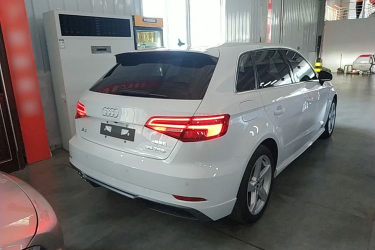 Used Audi A3 2020 Sportback 35 TFSI Fashion Edition China VI Emission Standard Rear Right 45 Deg