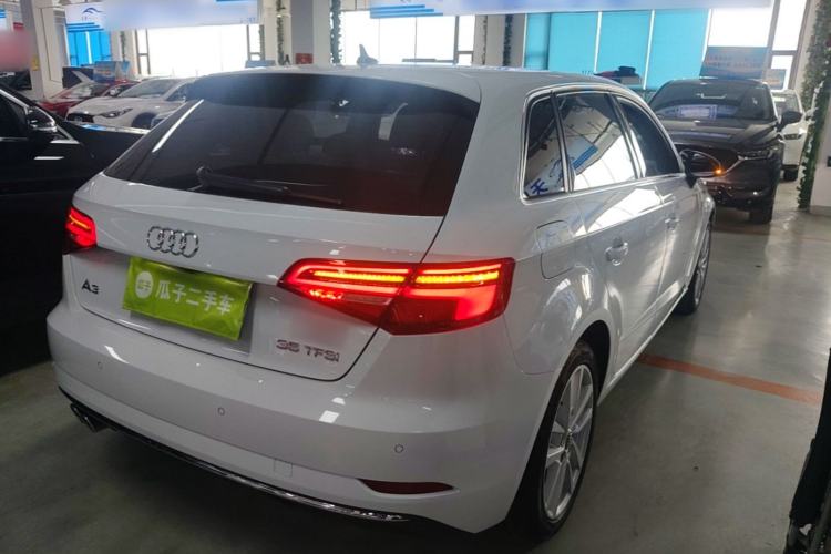 Used Audi A3 2020 Restyled Sportback 35 TFSI Entry-Level China VI Emission Standard Rear Right 45 Deg