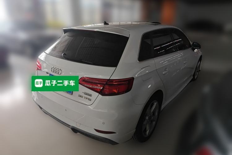 Used Audi A3 2020 Sportback 35 TFSI Fashion Edition China VI Emission Standard Rear Right 45 Deg