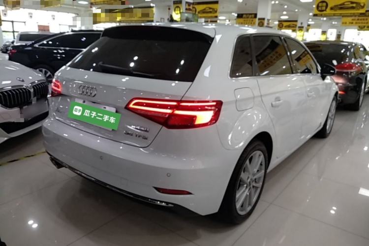 Used Audi A3 2020 Restyled Sportback 35 TFSI Entry-Level China VI Emission Standard Rear Right 45 Deg