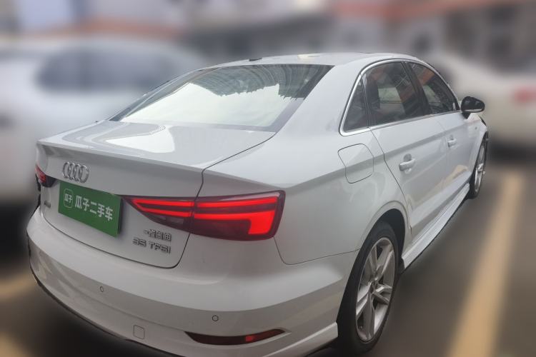 Used Audi A3 2020 Limousine 35 TFSI Fashion Edition China VI Emission Standard Rear Right 45 Deg