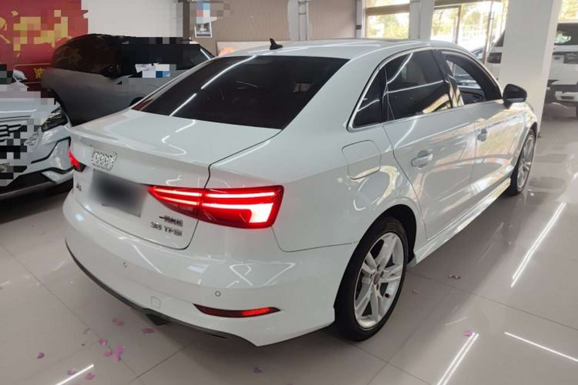Used Audi A3 2020 Limousine 35 TFSI Fashion Edition China VI Emission Standard Rear Right 45 Deg