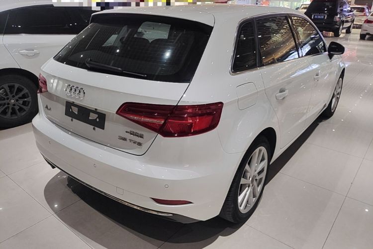 Used Audi A3 2020 Restyled Sportback 35 TFSI Entry-Level China VI Emission Standard Rear Right 45 Deg