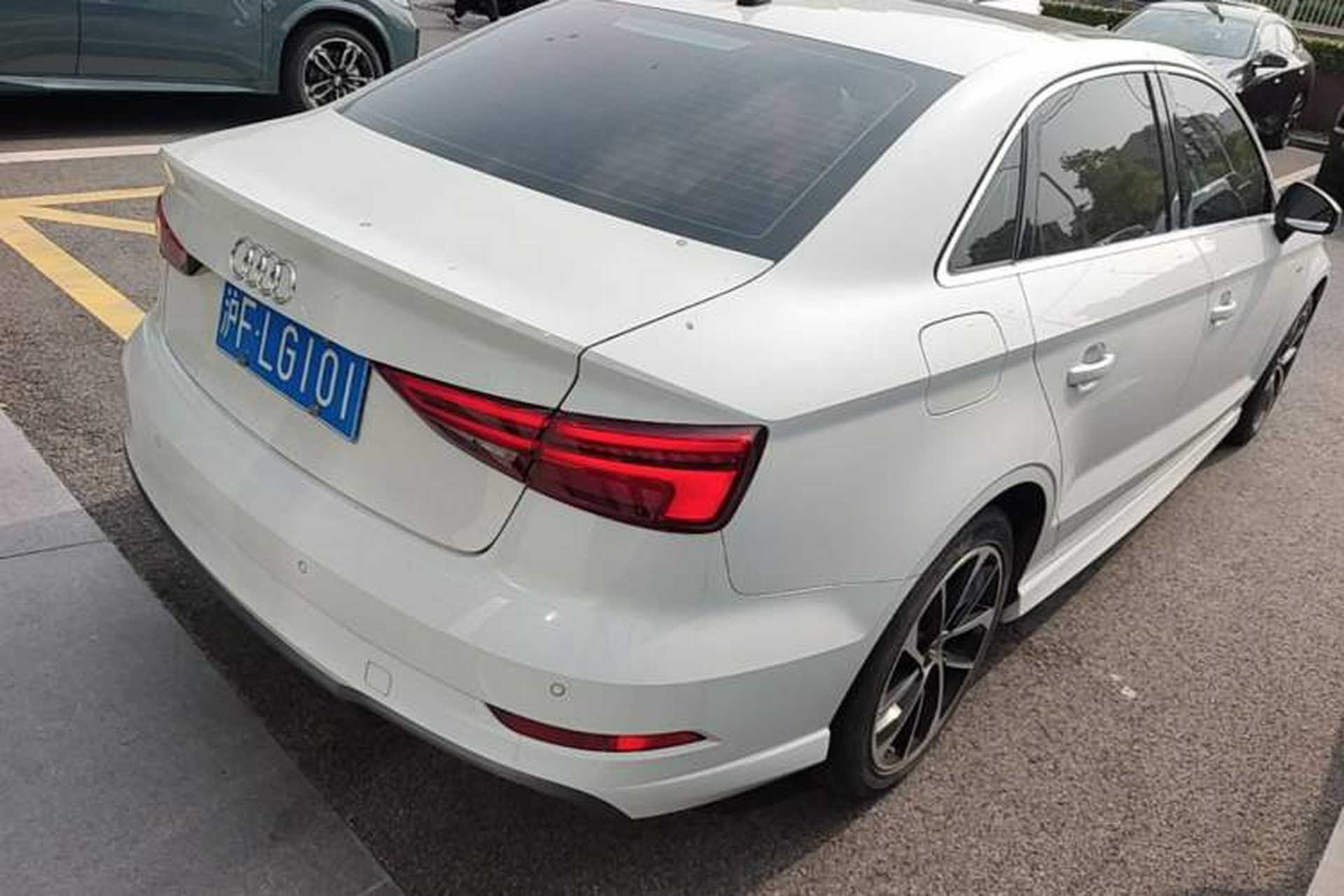 Used Audi A3 2020 Limousine 35 TFSI Fashion Edition China VI Emission Standard Rear Right 45 Deg