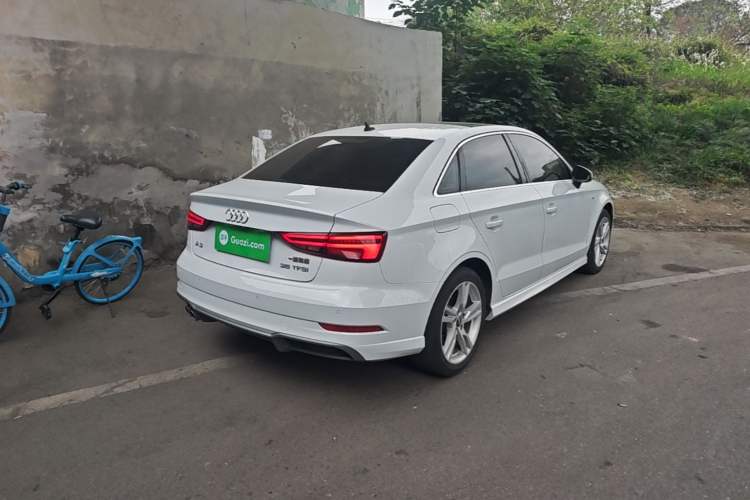 Used Audi A3 2020 Limousine 35 TFSI Fashion Edition China VI Emission Standard Rear Right 45 Deg