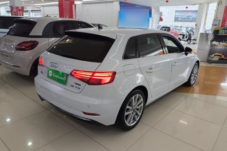 Used Audi A3 2020 Restyled Sportback 35 TFSI Entry-Level China VI Emission Standard Rear Right 45 Deg