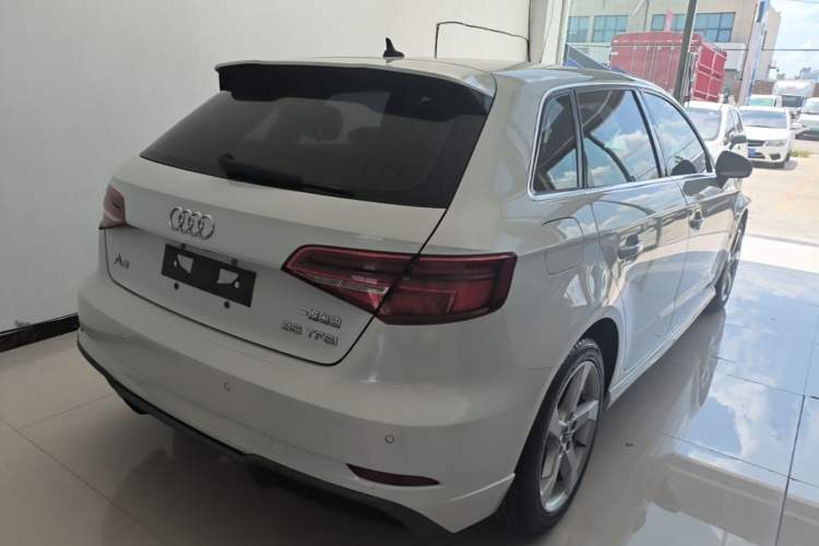 Used Audi A3 2020 Sportback 35 TFSI Fashion Edition China VI Emission Standard Rear Right 45 Deg