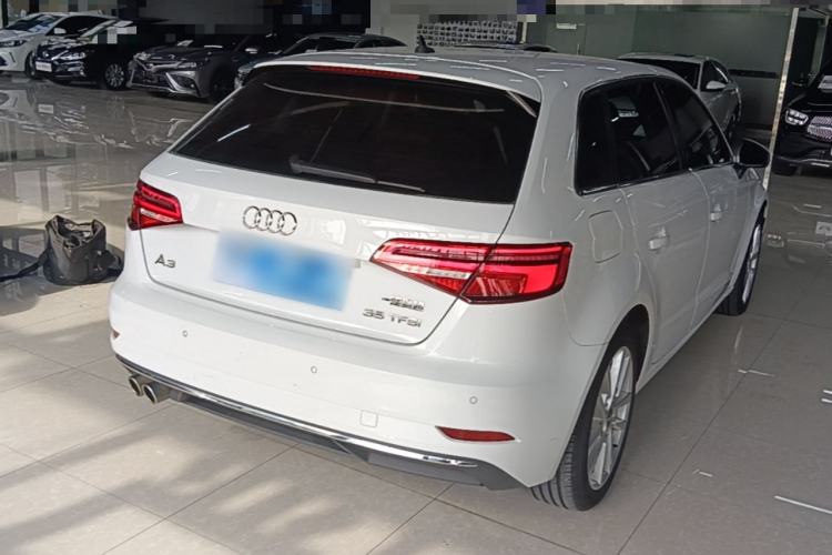 Used Audi A3 2020 Sportback 35 TFSI Ambition China VI Rear Right 45 Deg