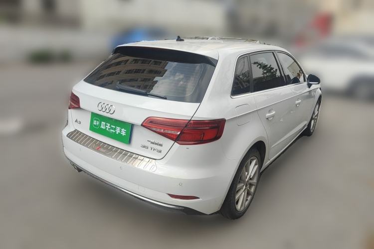 Used Audi A3 2020 Sportback 35 TFSI Ambition China VI Rear Right 45 Deg