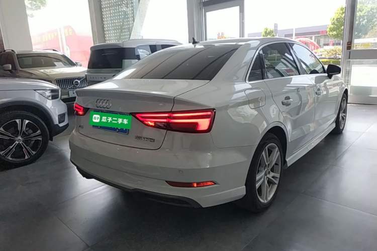 Used Audi A3 2020 Limousine 35 TFSI Fashion Edition China VI Emission Standard Rear Right 45 Deg