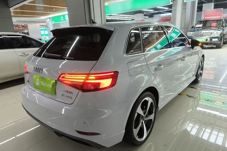Used Audi A3 2020 Sportback 35 TFSI Fashion Edition China VI Emission Standard Rear Right 45 Deg