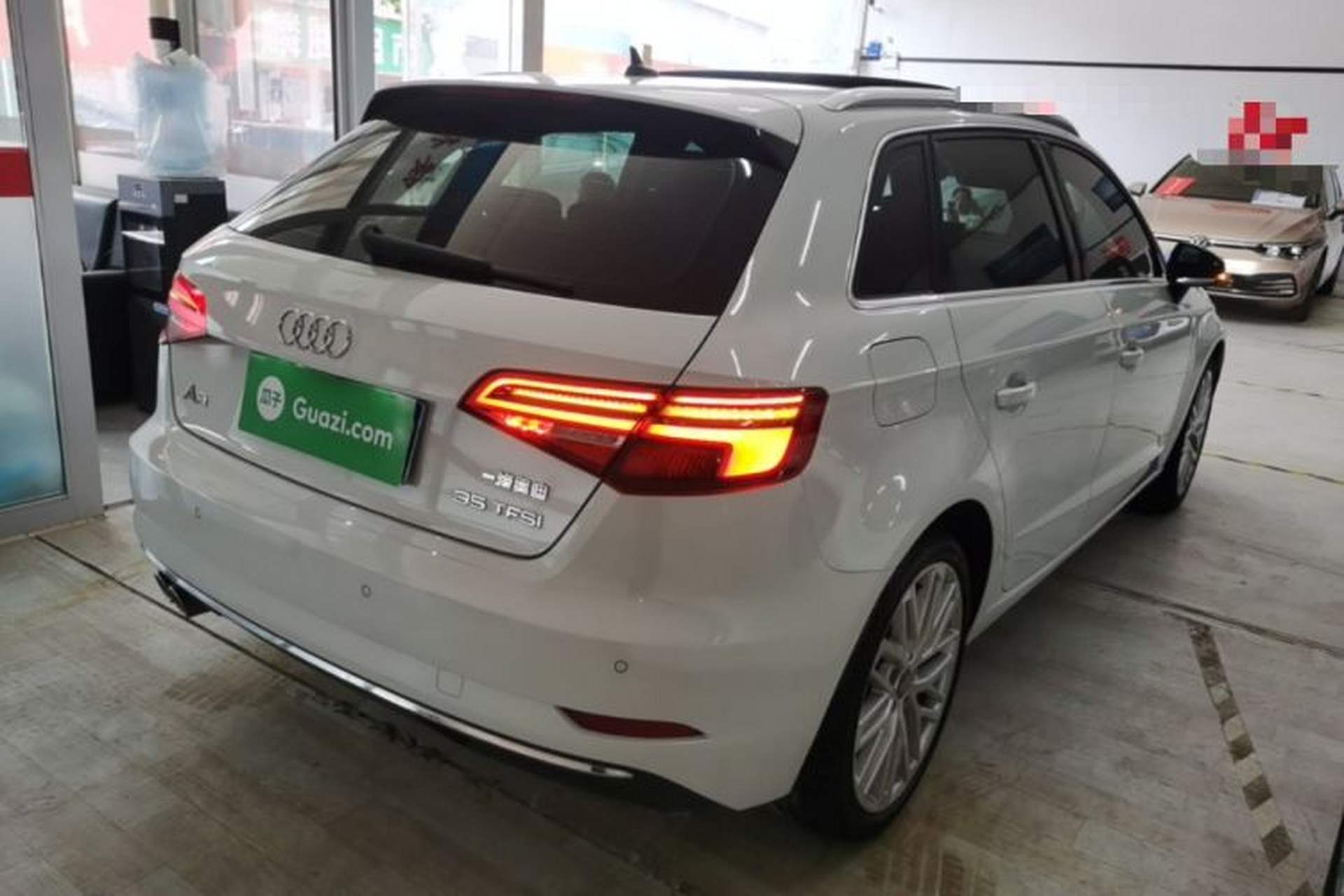 Used Audi A3 2020 Sportback 35 TFSI Style Edition China VI Emission Standard Rear Right 45 Deg