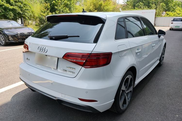 Used Audi A3 2020 Sportback 35 TFSI Fashion Edition China VI Emission Standard Rear Right 45 Deg