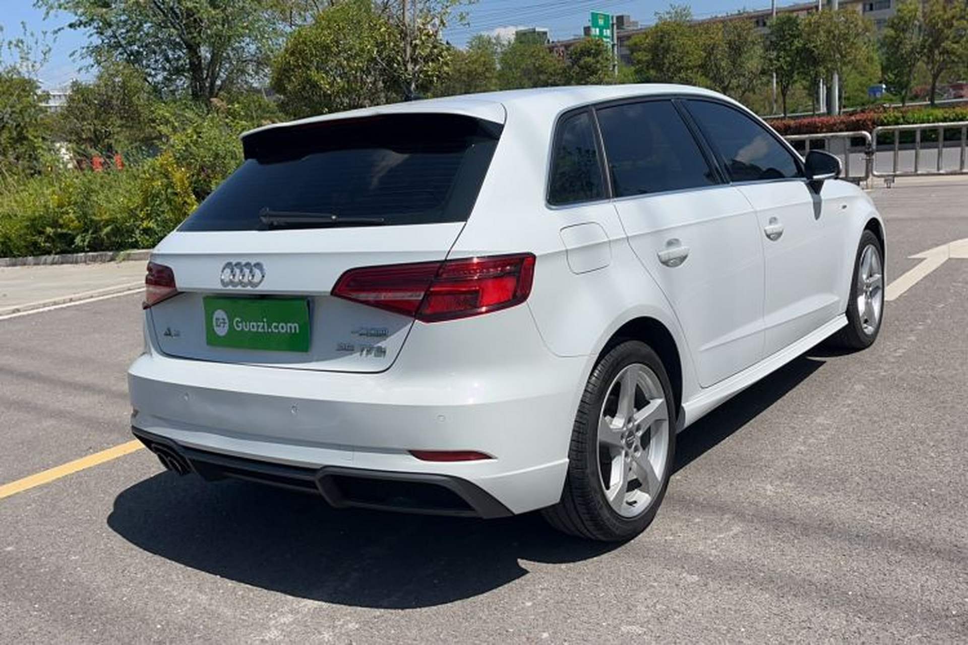 Used Audi A3 2020 Sportback 35 TFSI Fashion Edition China VI Emission Standard Rear Right 45 Deg